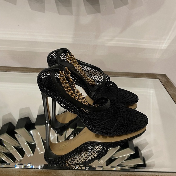 Bottega Veneta - Mesh Pumps - Picture 2 of 6